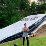 Atterraggi con airbag gonfiabili per FMX